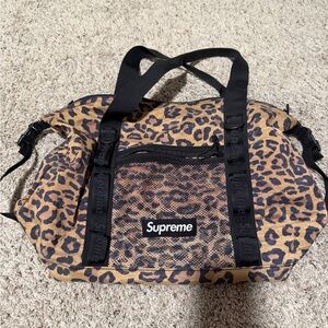 Supreme Cheetah Print Duffel Bag